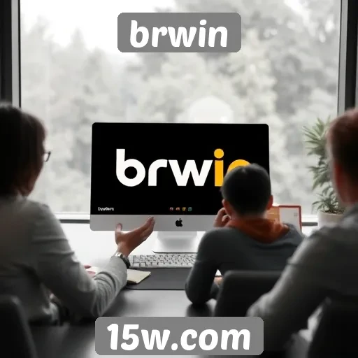 A experiência do usuário no site brwin